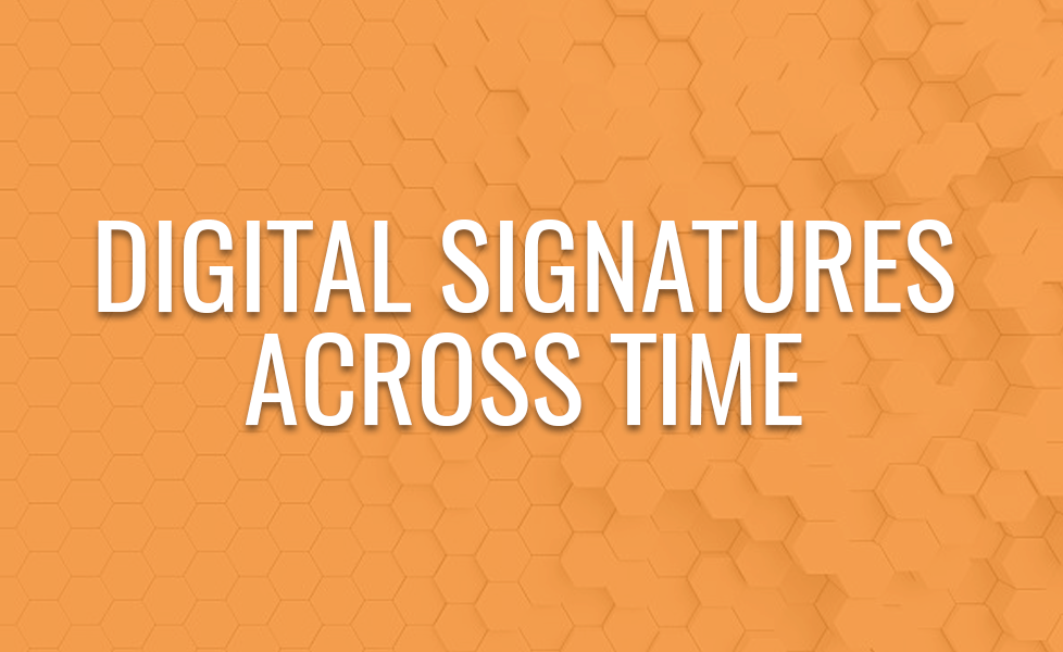 Digital Signatures Across Time