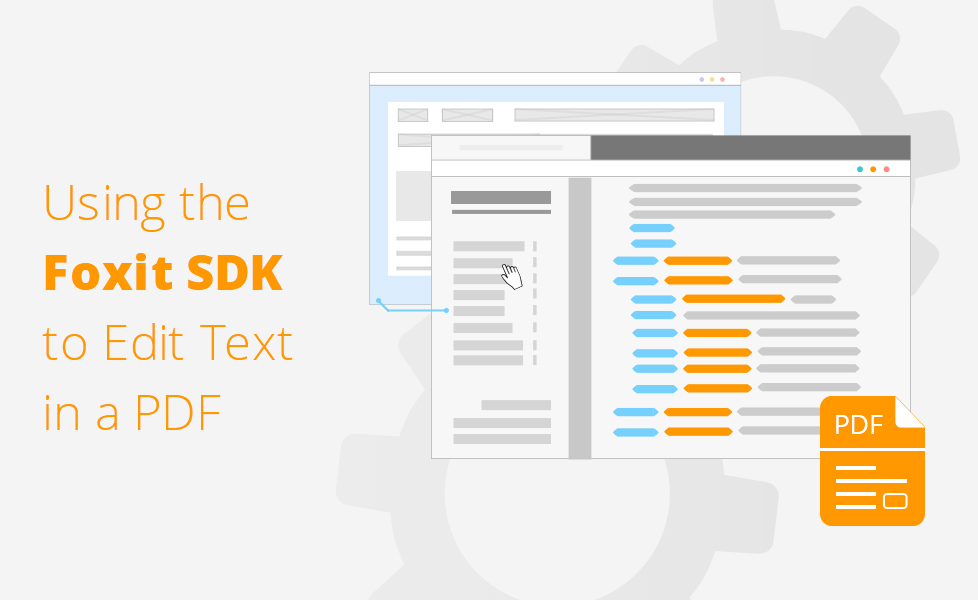 Using the Foxit SDK to Edit Text in a PDF